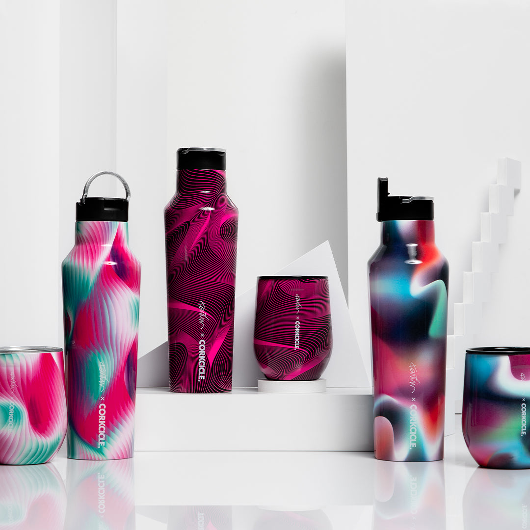 Karim Rashid Stemless 12oz / Glamdisco