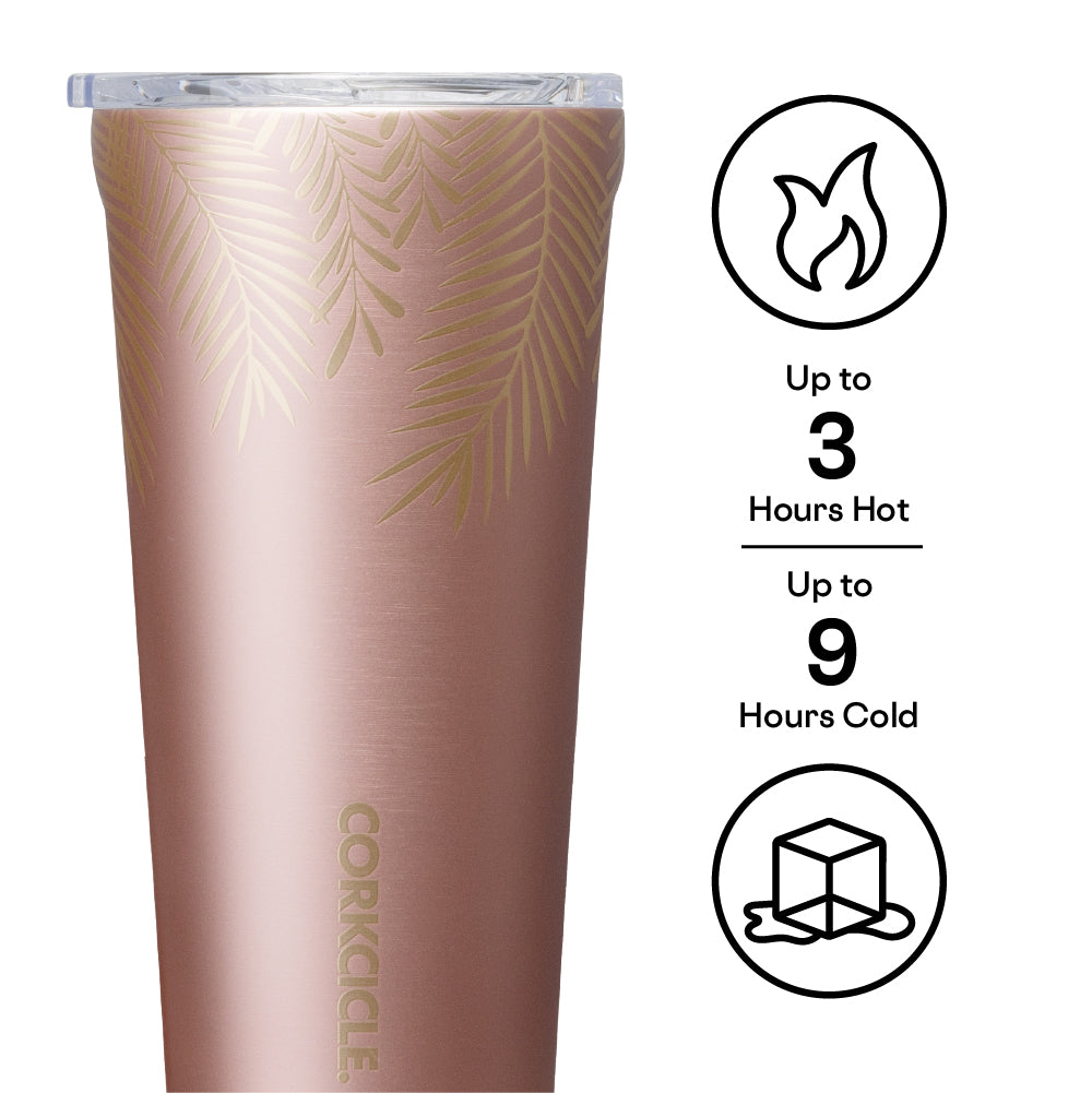 CORKCICLE  Cold Cup - Frosted Pines Rose Gold