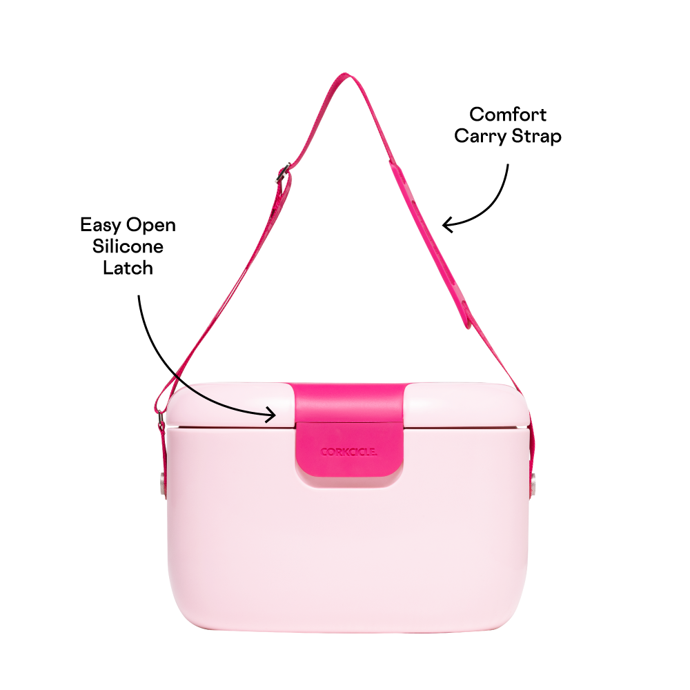 13 Quart Portable Cooler Chillpod Go Gloss Rose Quartz