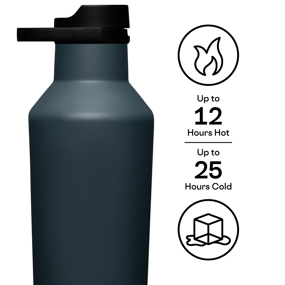 Insulated Water Bottle Sierra Sport Canteen 32oz / Rucksack