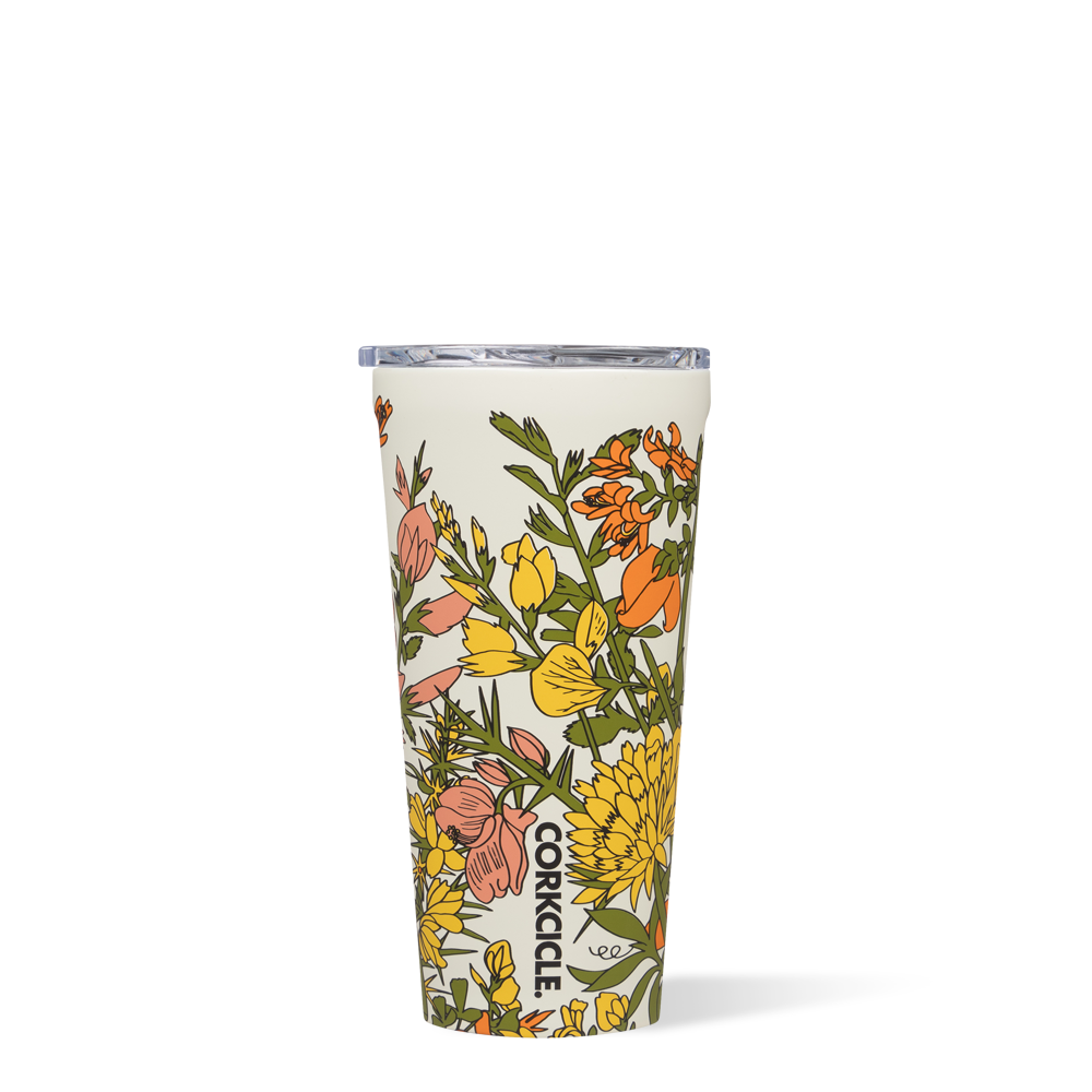 Wildflower Iced Coffee Glass Floral Beer Can Glass Iced -  Israel