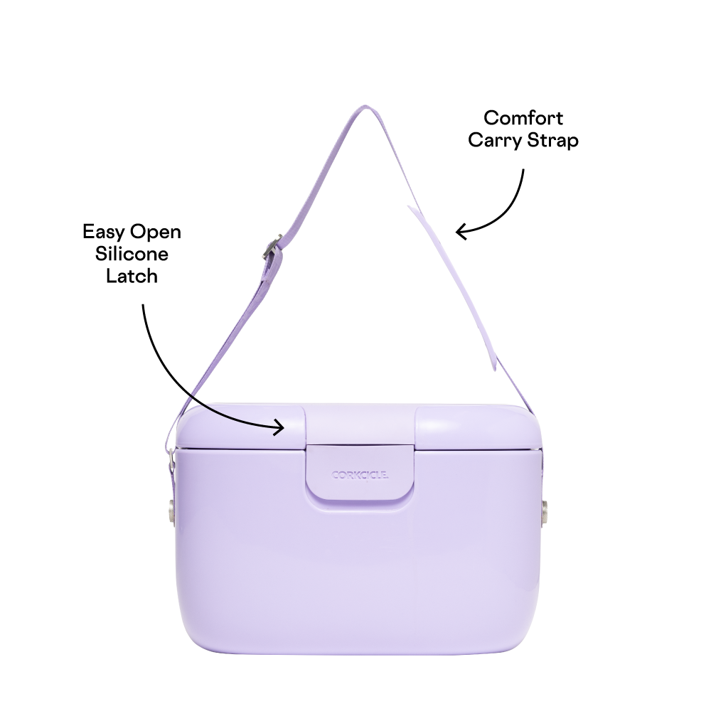 13 Quart Portable Cooler Chillpod Go Gloss Lilac