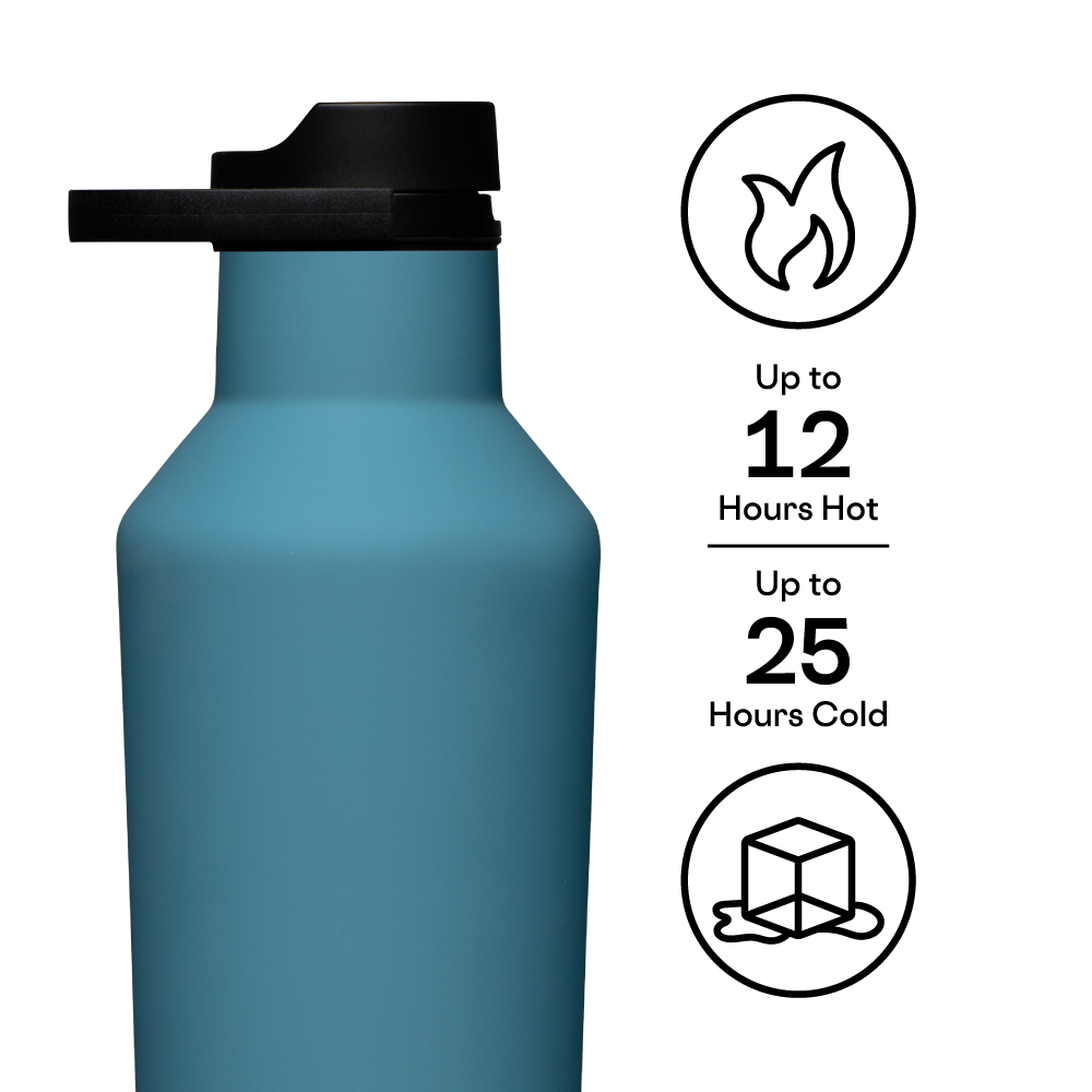 Insulated Water Bottle Series A Sport Canteen 32oz / Storm