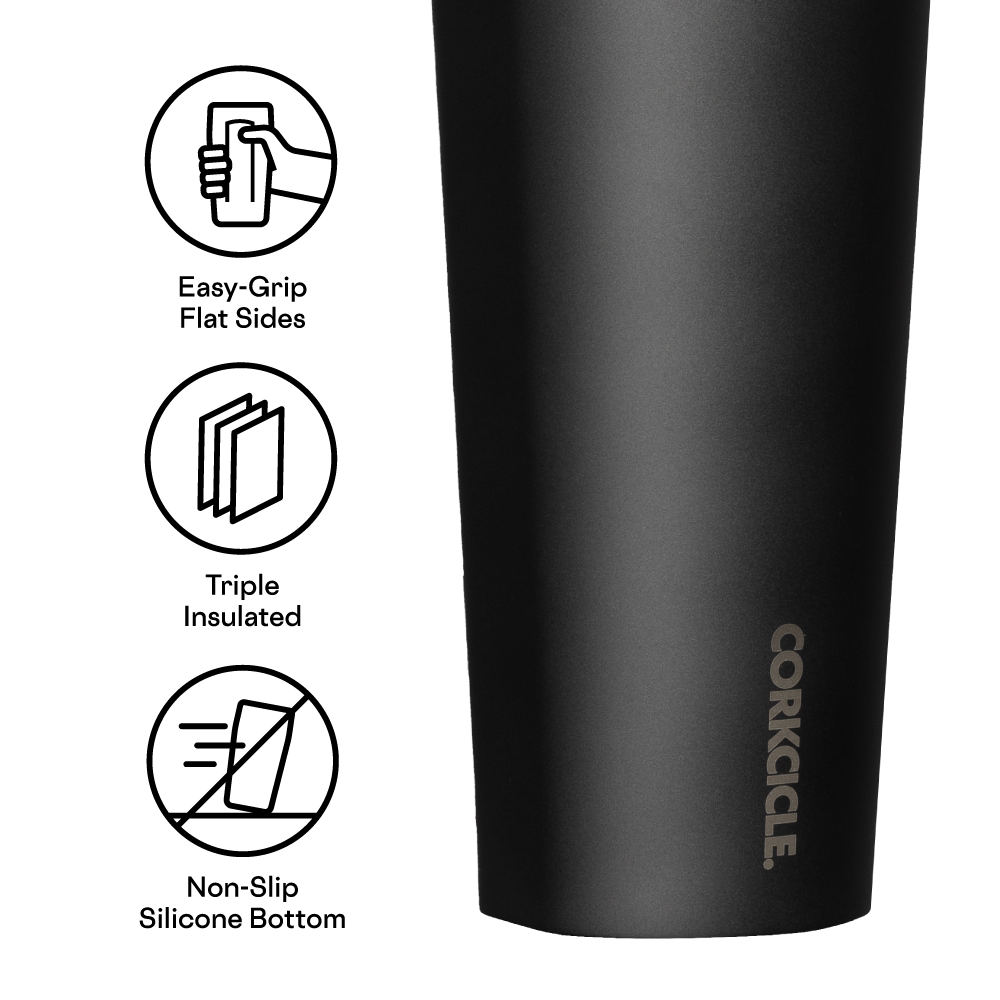 Corkcicle 24 oz Cold CUP-MATTE Black