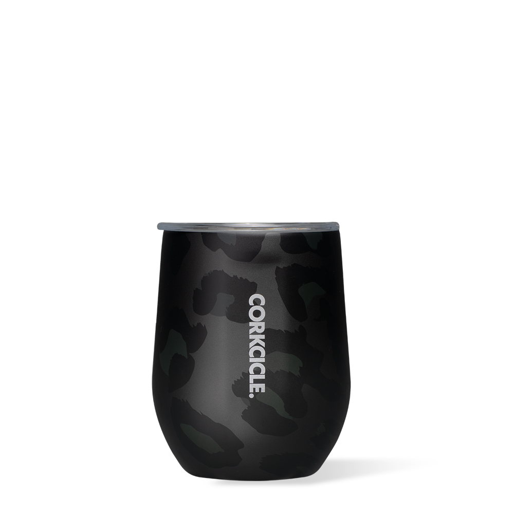 Corkcicle Black Tampa Bay Rays 12oz. Primary Logo Stemless Tumbler