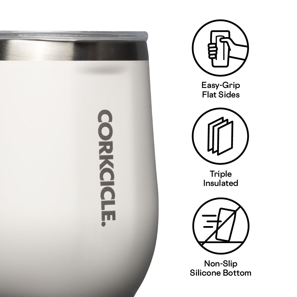 Insulated Wine Tumbler with Lid - Classic Stemless | CORKCICLE.