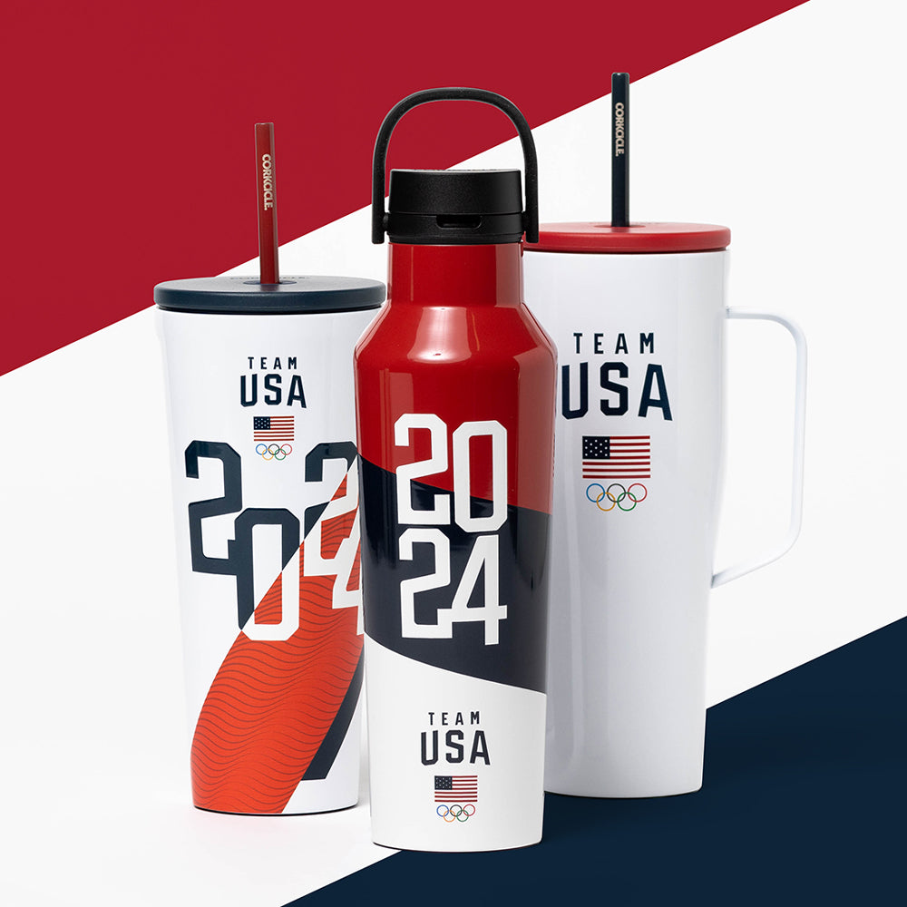 Insulated Water Bottle  Team USA Sport Canteen 20oz / Team USA