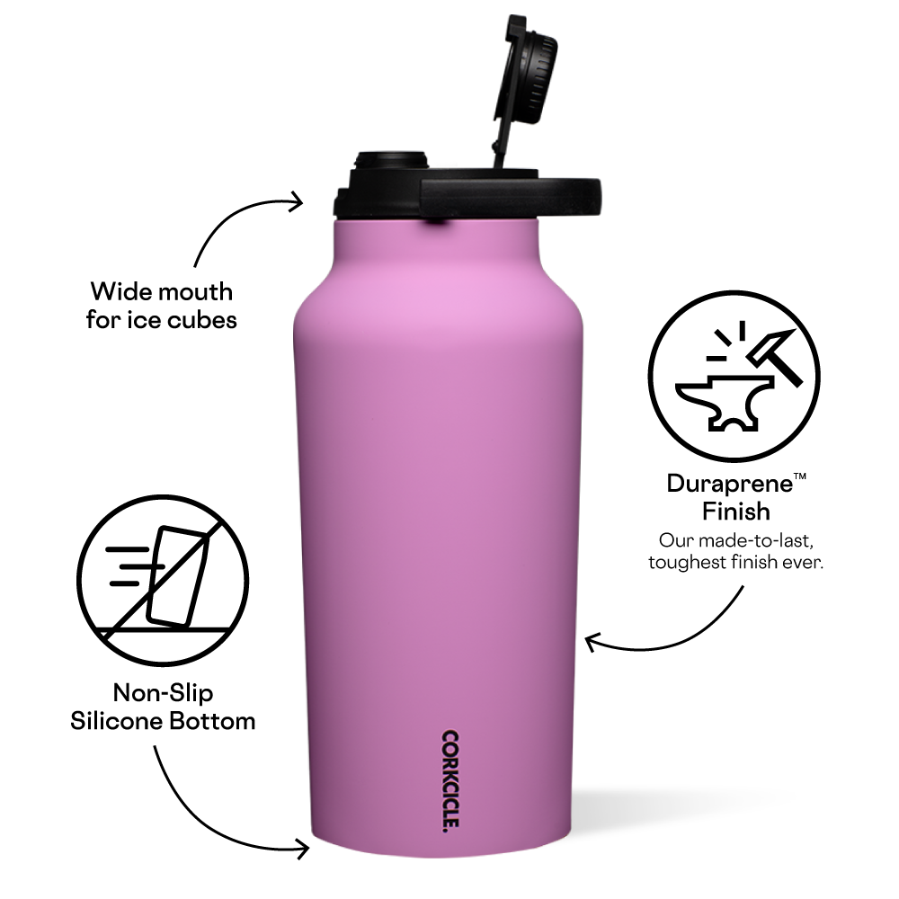 Insulated Water Bottle Series A Sport Jug 64oz / Fuchsia