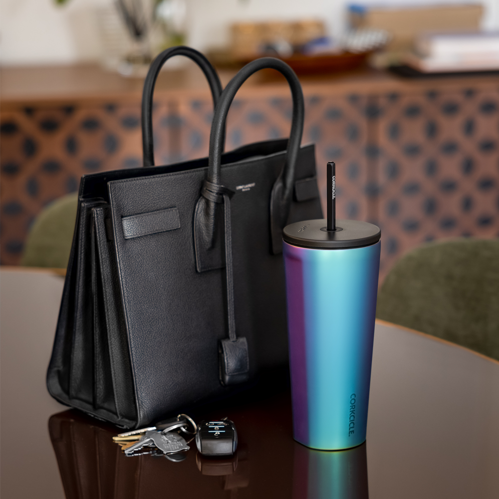  Corkcicle Tumbler With Straw and Lid, Cold Cup