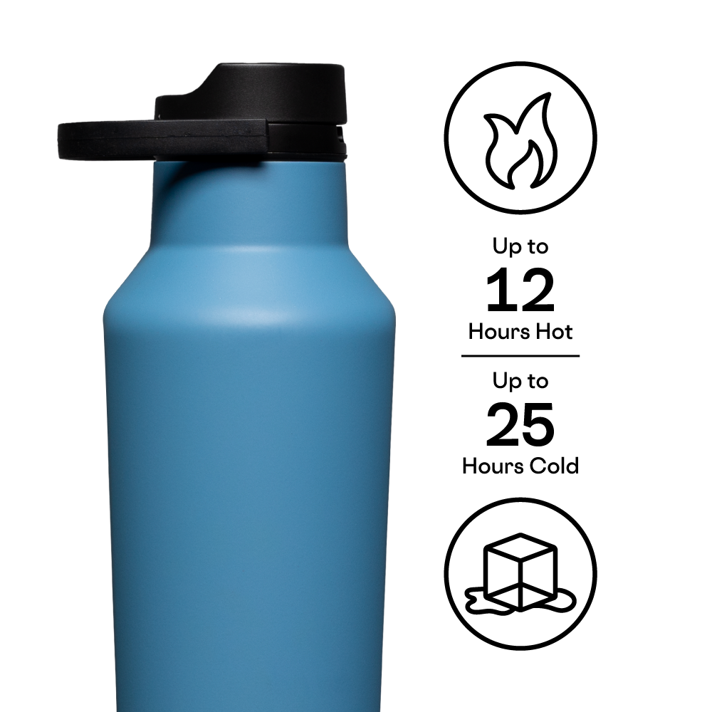 Insulated Water Bottle Sierra Sport Canteen 20oz / River