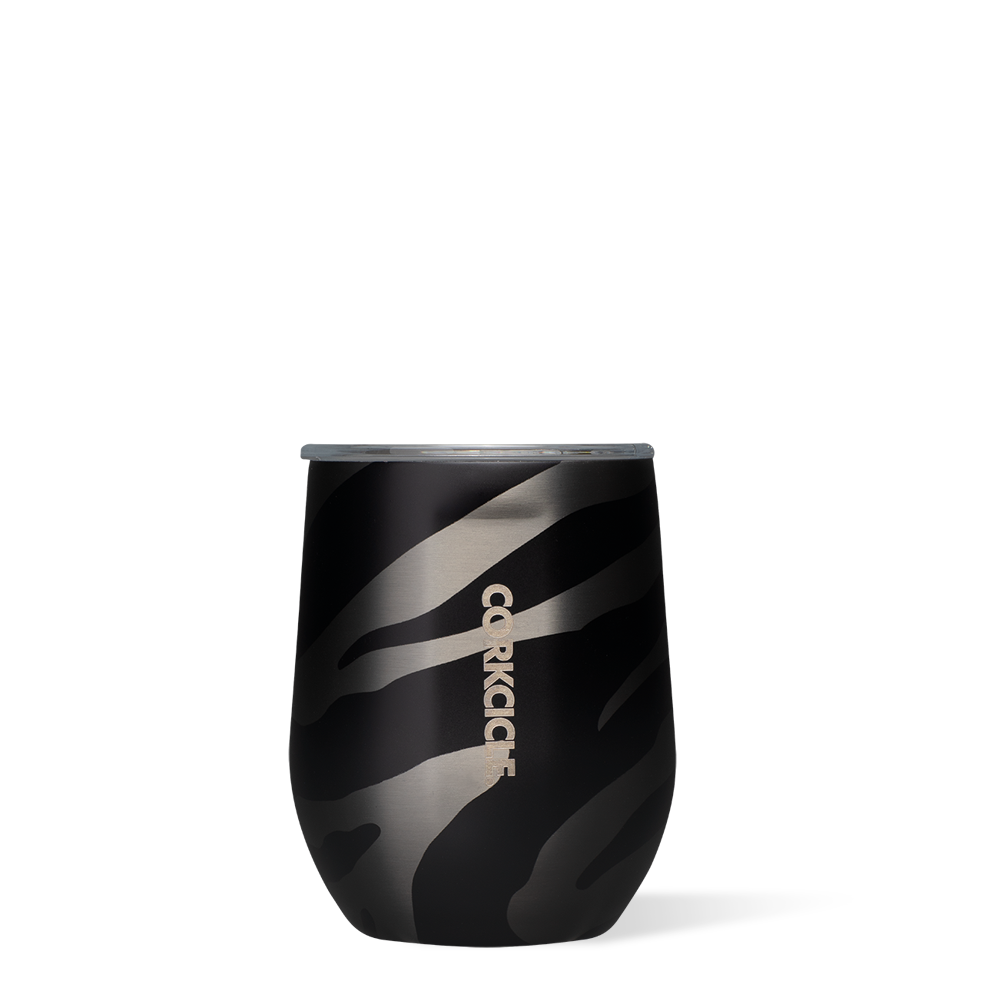 Personalized Corkcicle Matte Black Stemless Wine Tumbler Engraved Wine  Tumbler Monogram Gift Custom Corkcicle 