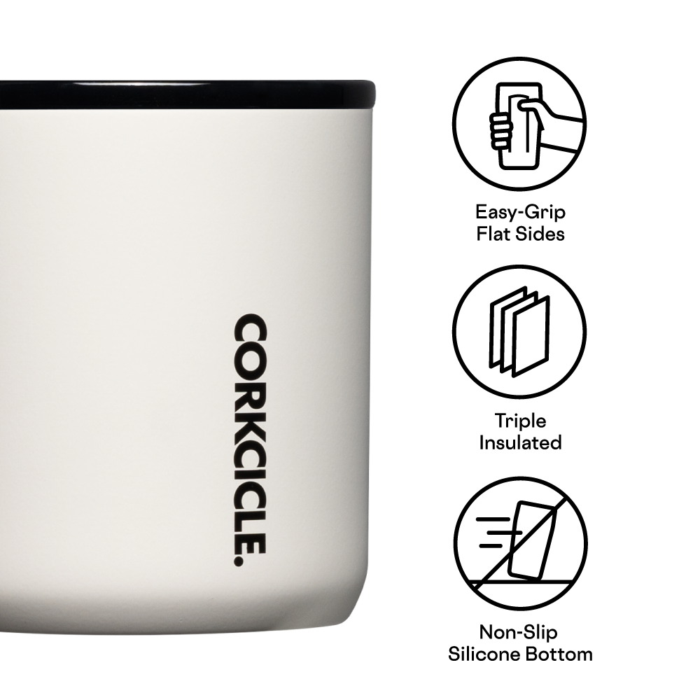 Corkcicle 12oz Insulated Buzz Cup Cocktail Tumbler in Ceramic Sierra