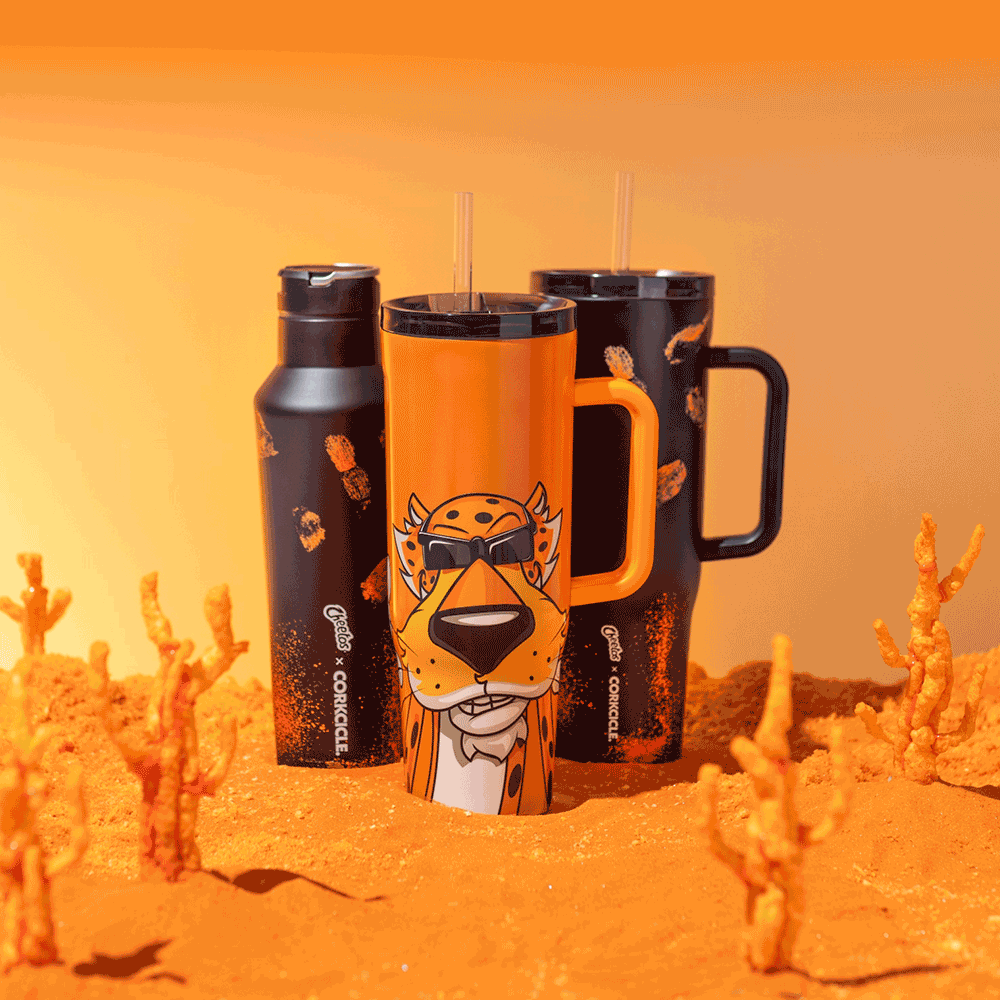 Insulated Tumbler with Handle Cheetos x Corkcicle Cruiser 40oz / Chester