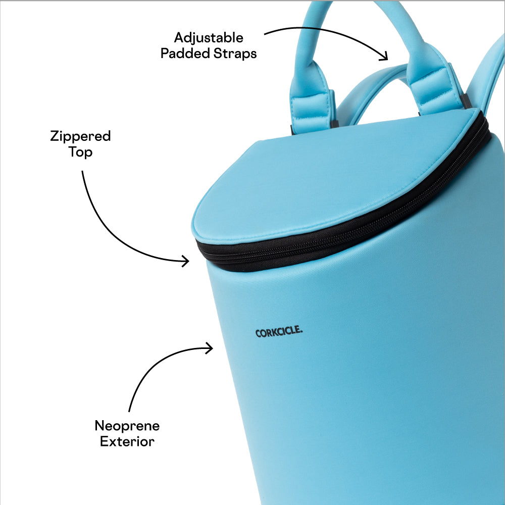 Corkcicle Eola Bucket Bag Cooler-Periwinkle