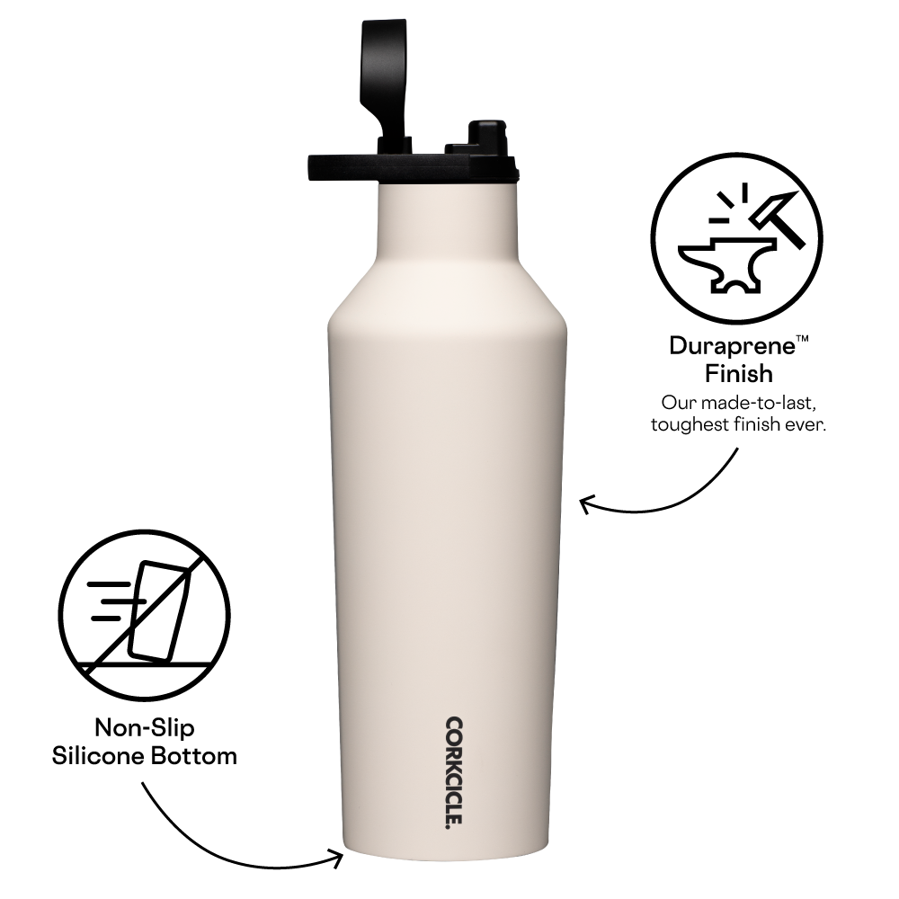 Insulated Water Bottle Series A Sport Canteen 32oz / Latte