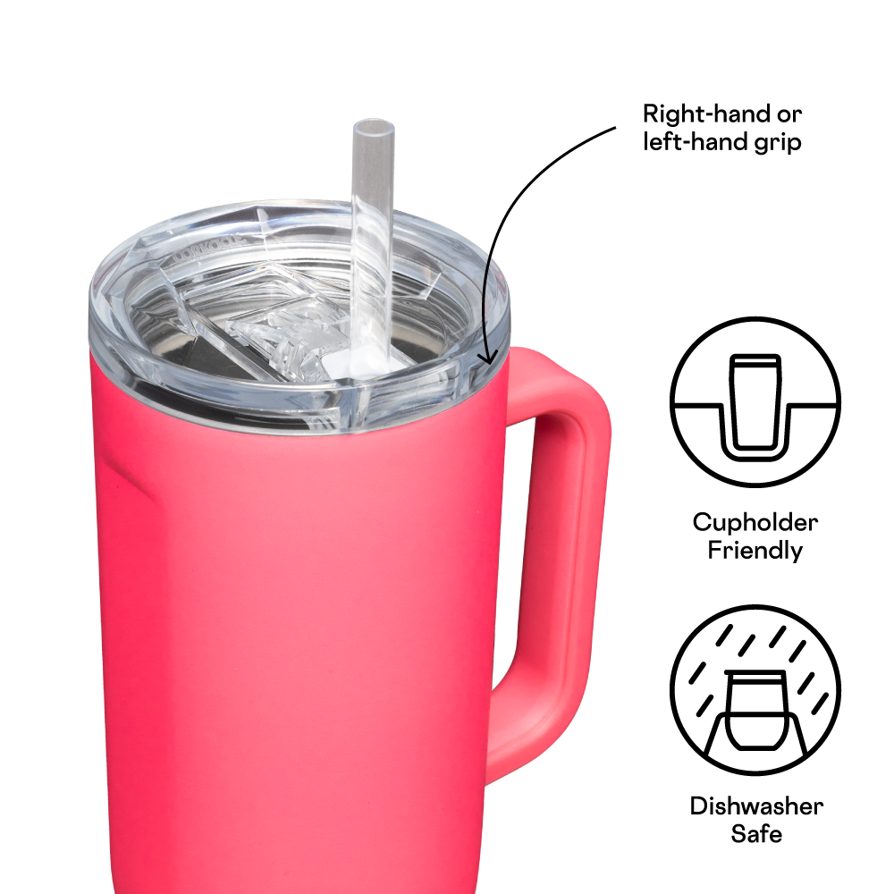 CORKCICLE - Sip, sip hooray! NEW drink thru Straw Cap is