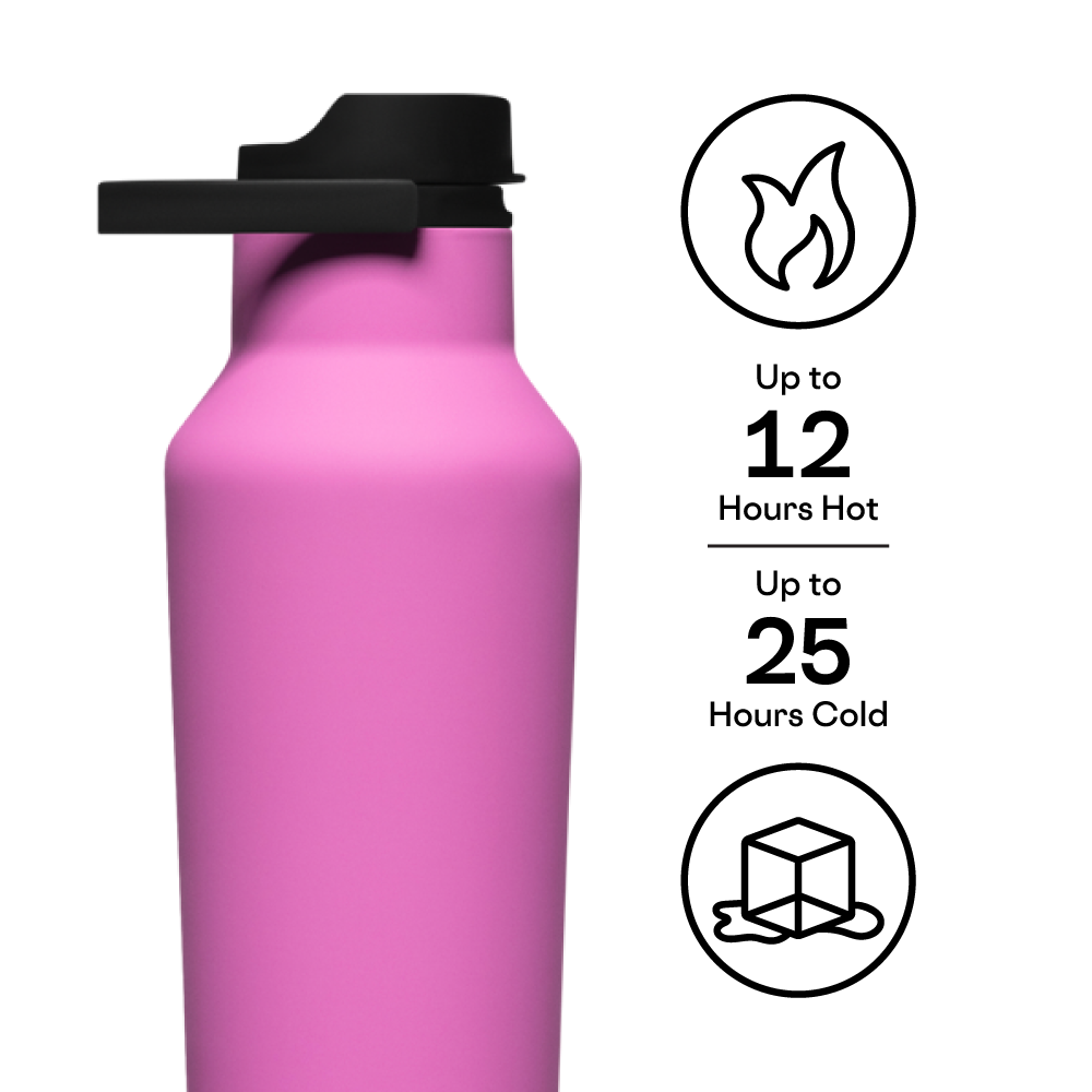 Insulated Water Bottle Series A Sport Canteen 32oz / Fuchsia