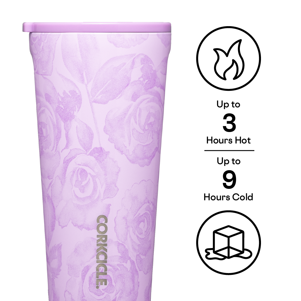 Floral Tumbler 16oz / Forget Me Not