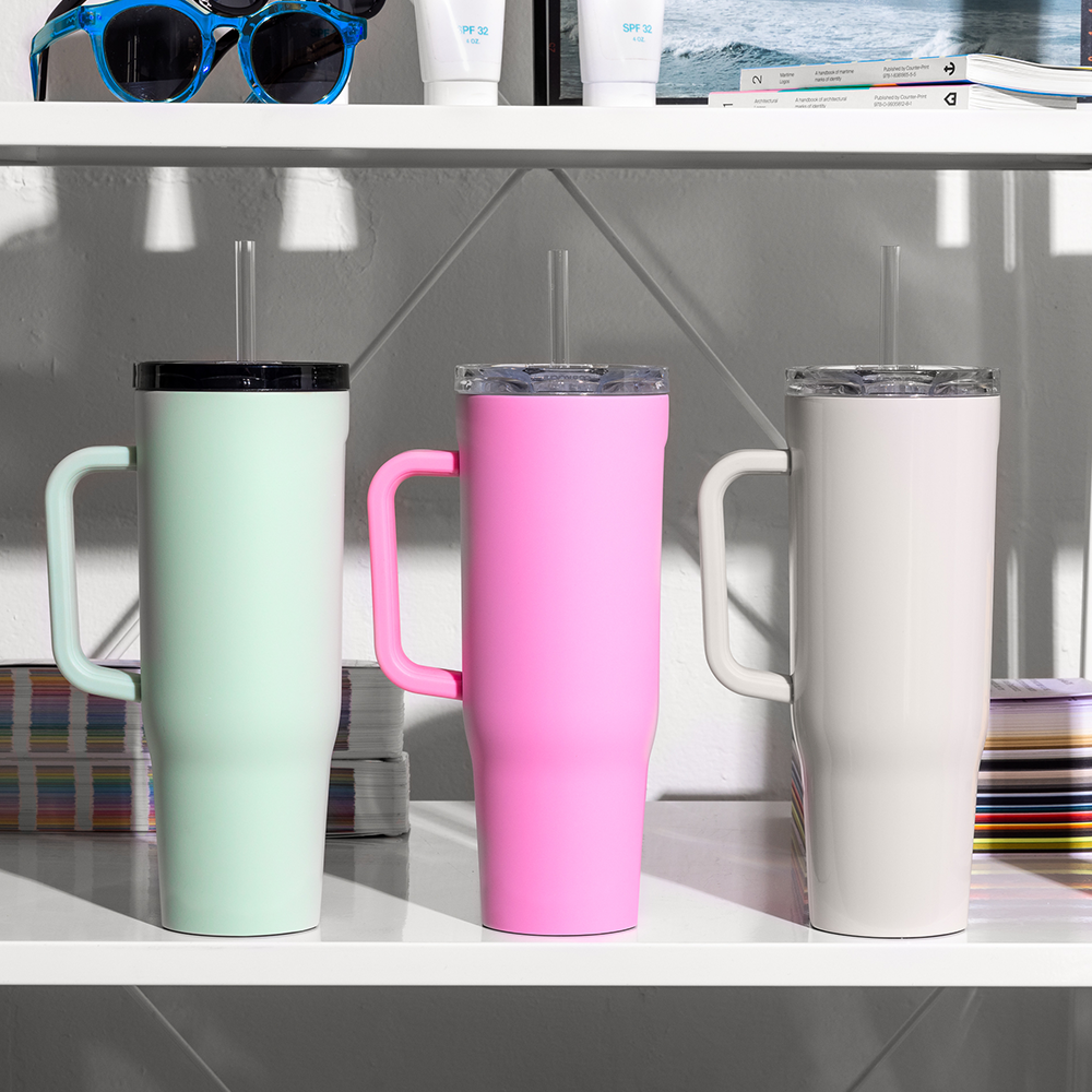 Corkcicle 24 oz Cold CUP-SUN Soaked Pink