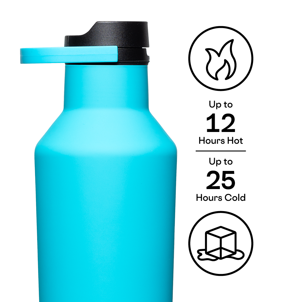 Insulated Water Bottle Series A Sport Canteen 32oz / Capri Blue