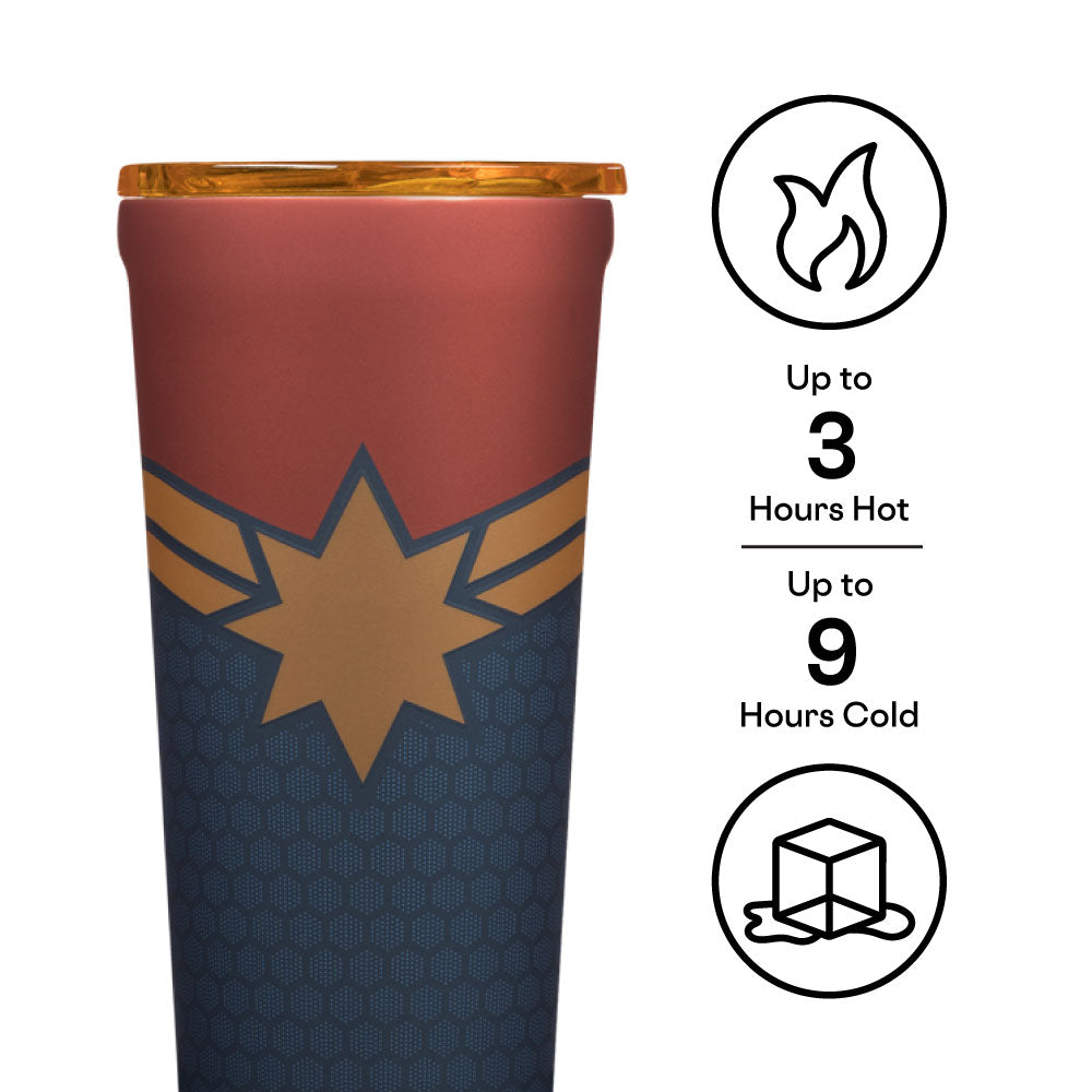 Wonder Woman Symbol Stainless Steel Travel Mug with Straw