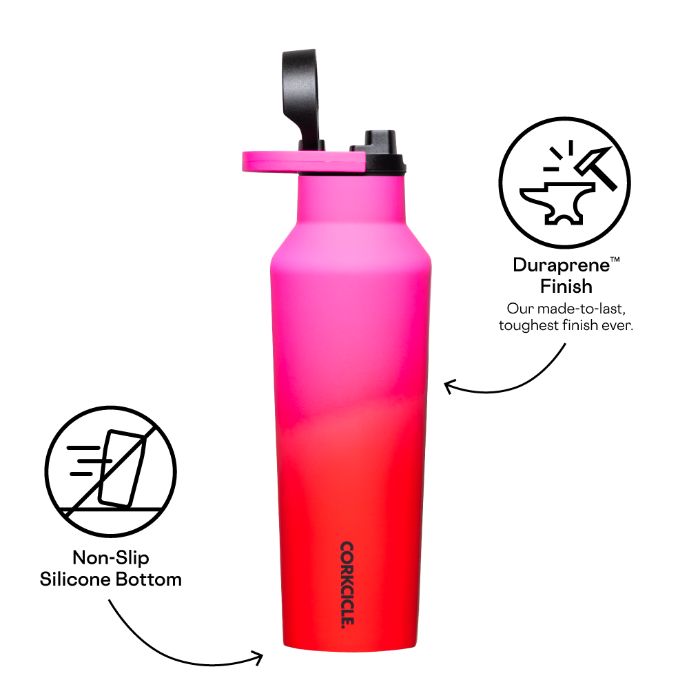 Insulated Water Bottle Series A Sport Canteen 20oz / Sangria