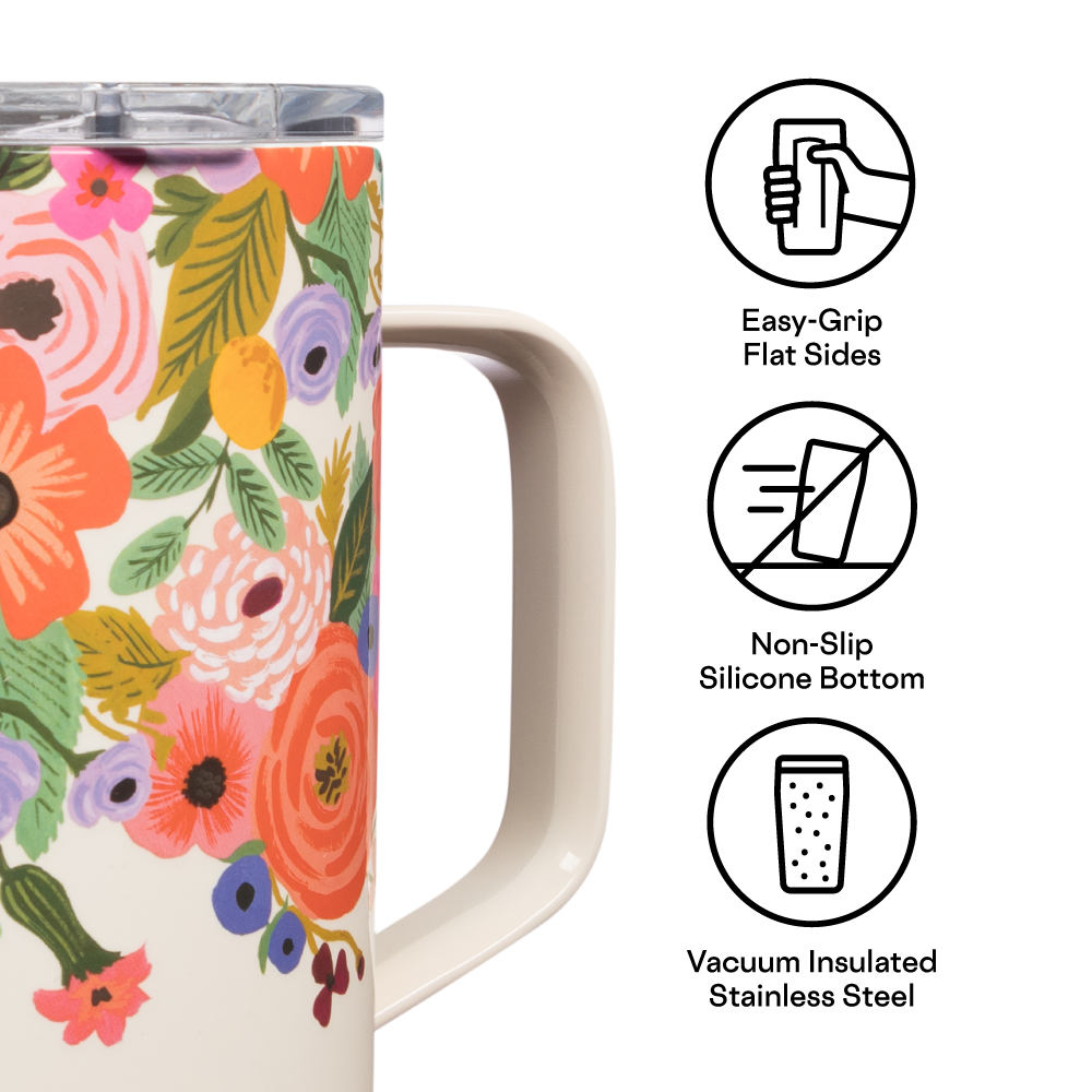 White Orchid in Corkcicle® Mug