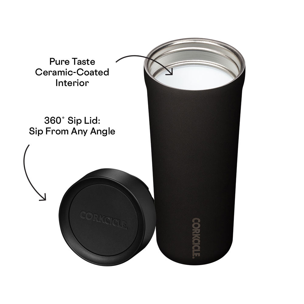 Spill-Proof Insulated Travel Coffee Mug Commuter Cup 17oz / Nebula