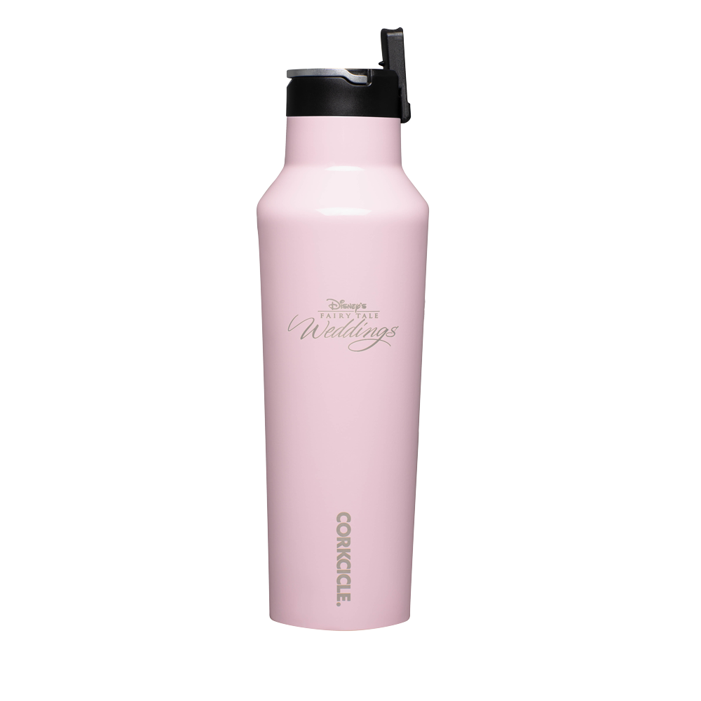 Insulated Water Bottle with Straw Disney’s Fairytale Weddings Sport Canteen 20oz / Bride Squad