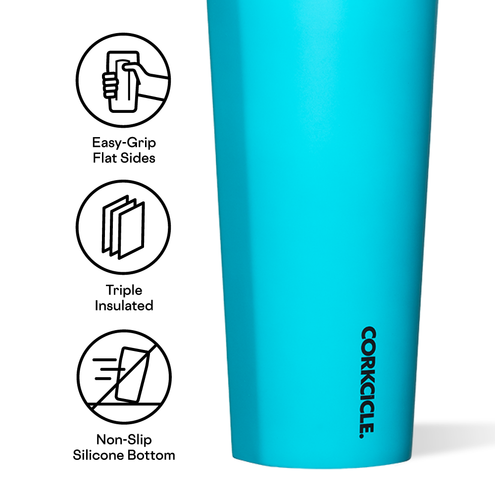 Classic Stainless Steel Drink Tumbler Classic Tumbler 24oz / Capri Blue