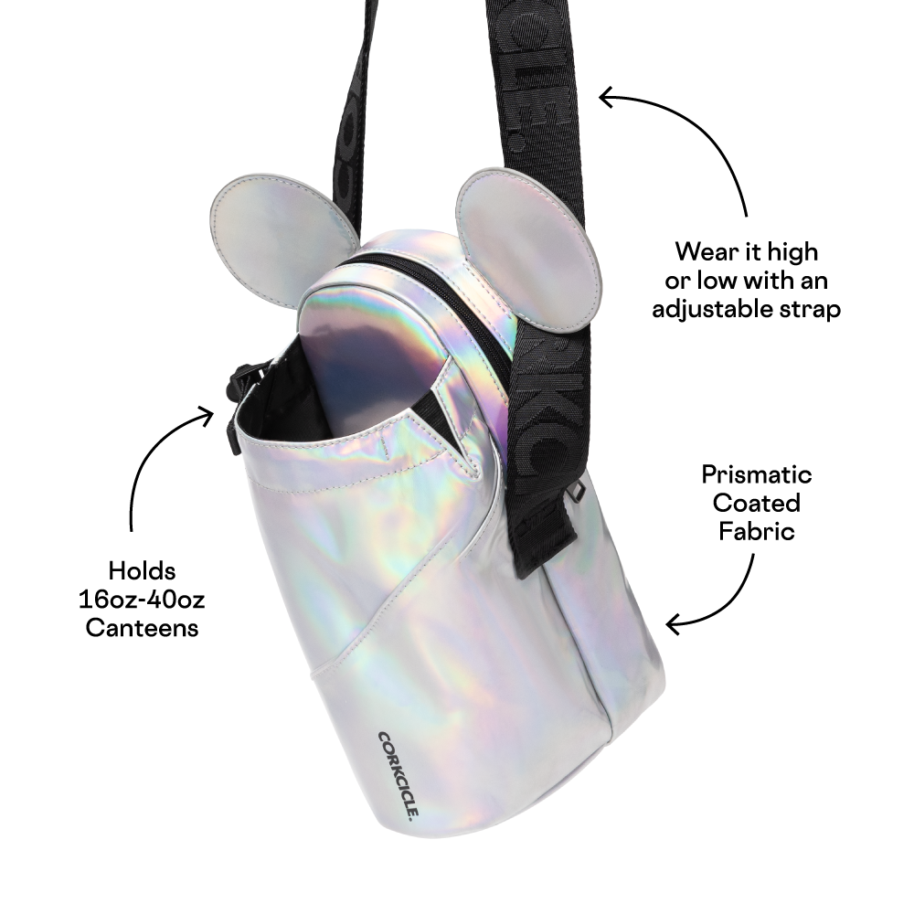 Crossbody Water Bottle Sling Bag Disney Sling Mickey Mouse - Prismatic