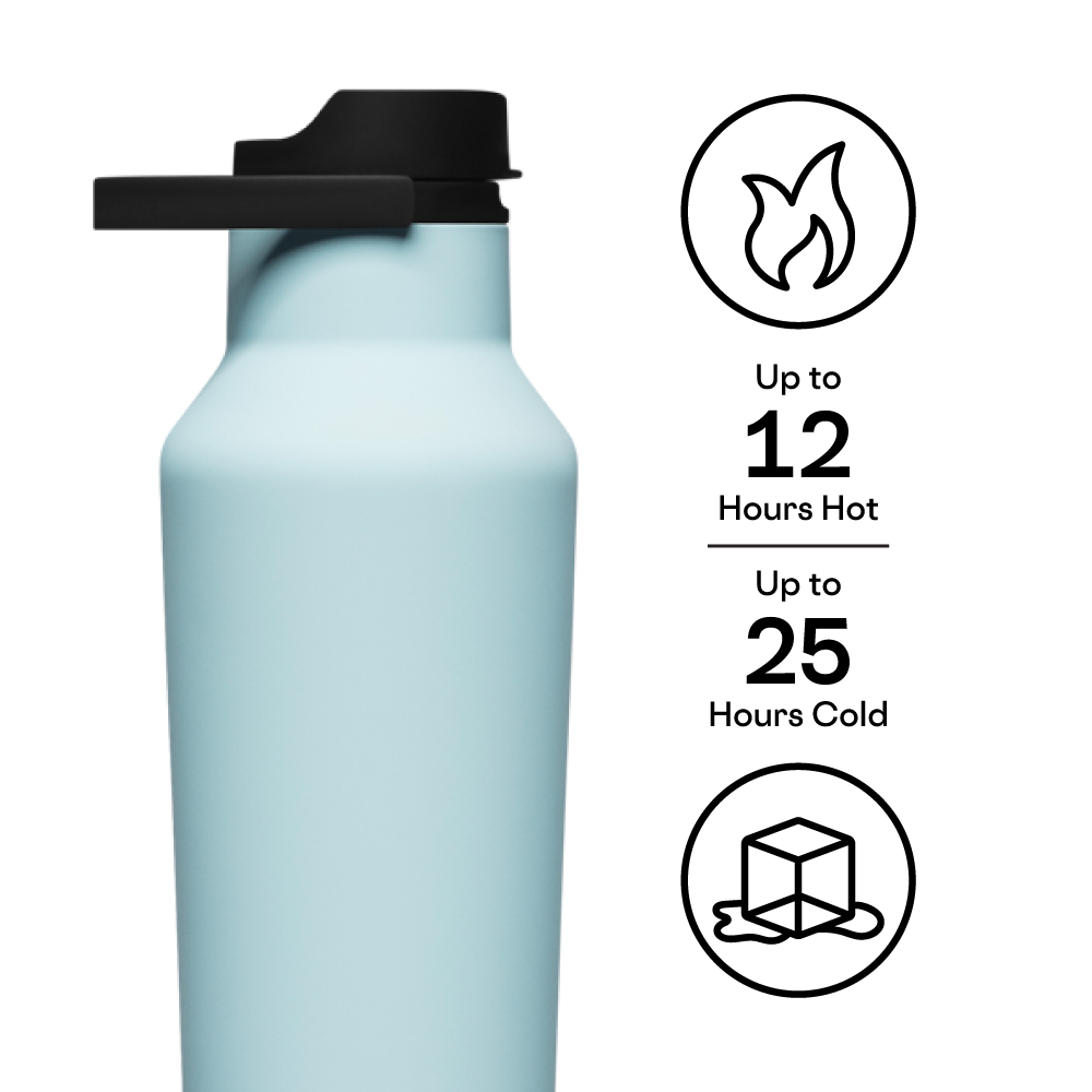 Insulated Water Bottle Series A Sport Canteen 32oz / Powder Blue