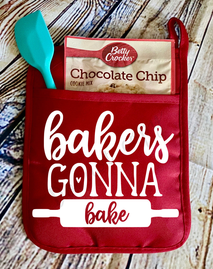 Download Bakers Gonna Bake Potholder Screen Print Jam Tees Design