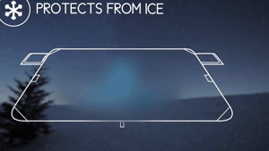 windshield snow cover