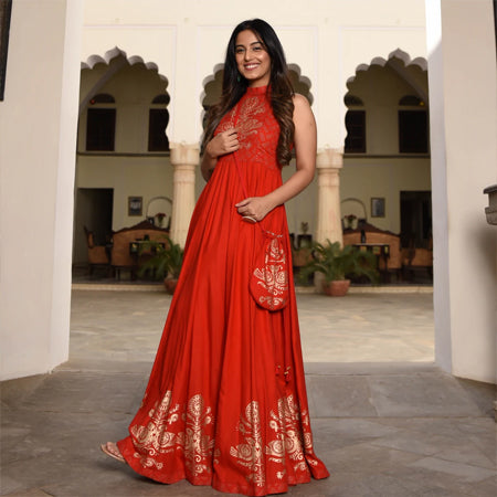 Surkh-Laal-Kalidar-Dress