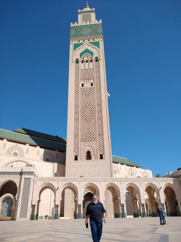 The Minaret of the Hassan II Mosque