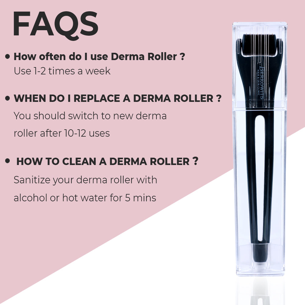 Derma Roller Hair Regrowth  Everything You Need to Know