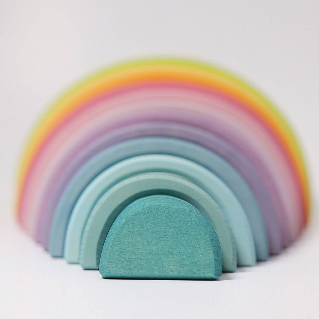 grimms 12 piece pastel rainbow