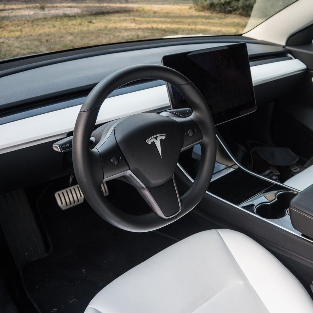 Toevlucht Twinkelen bevolking Dashboard Cover For Tesla Model 3 and Tesla Model Y - Carbon Fiber - Pearl  White – TALSEM