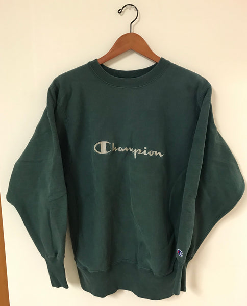 vintage champion script sweatshirt