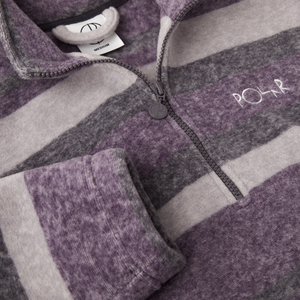 Polar Skate Co Striped Fleece Pullover - Light Purple – SELECT