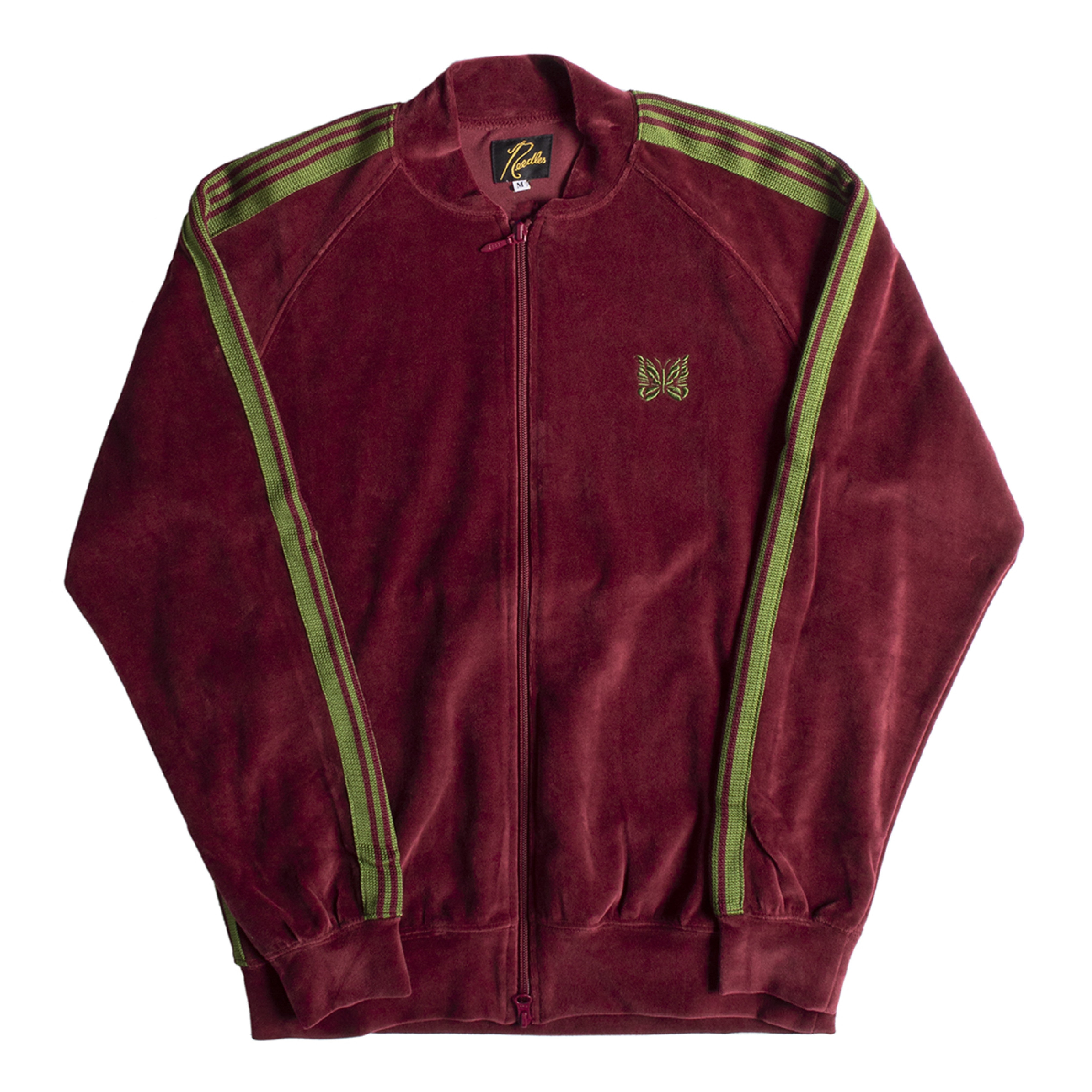 needles velour track jacket