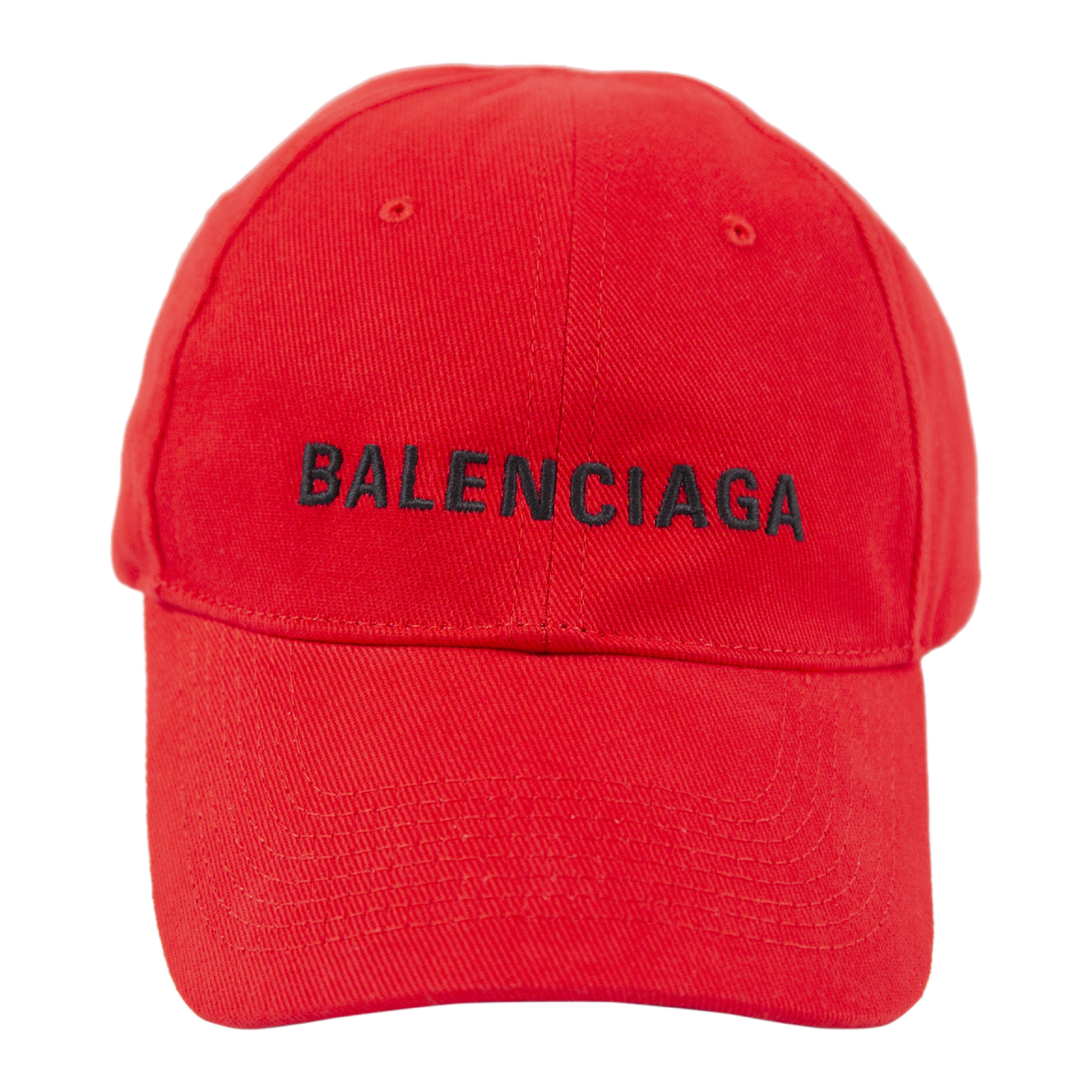 balenciaga red cap