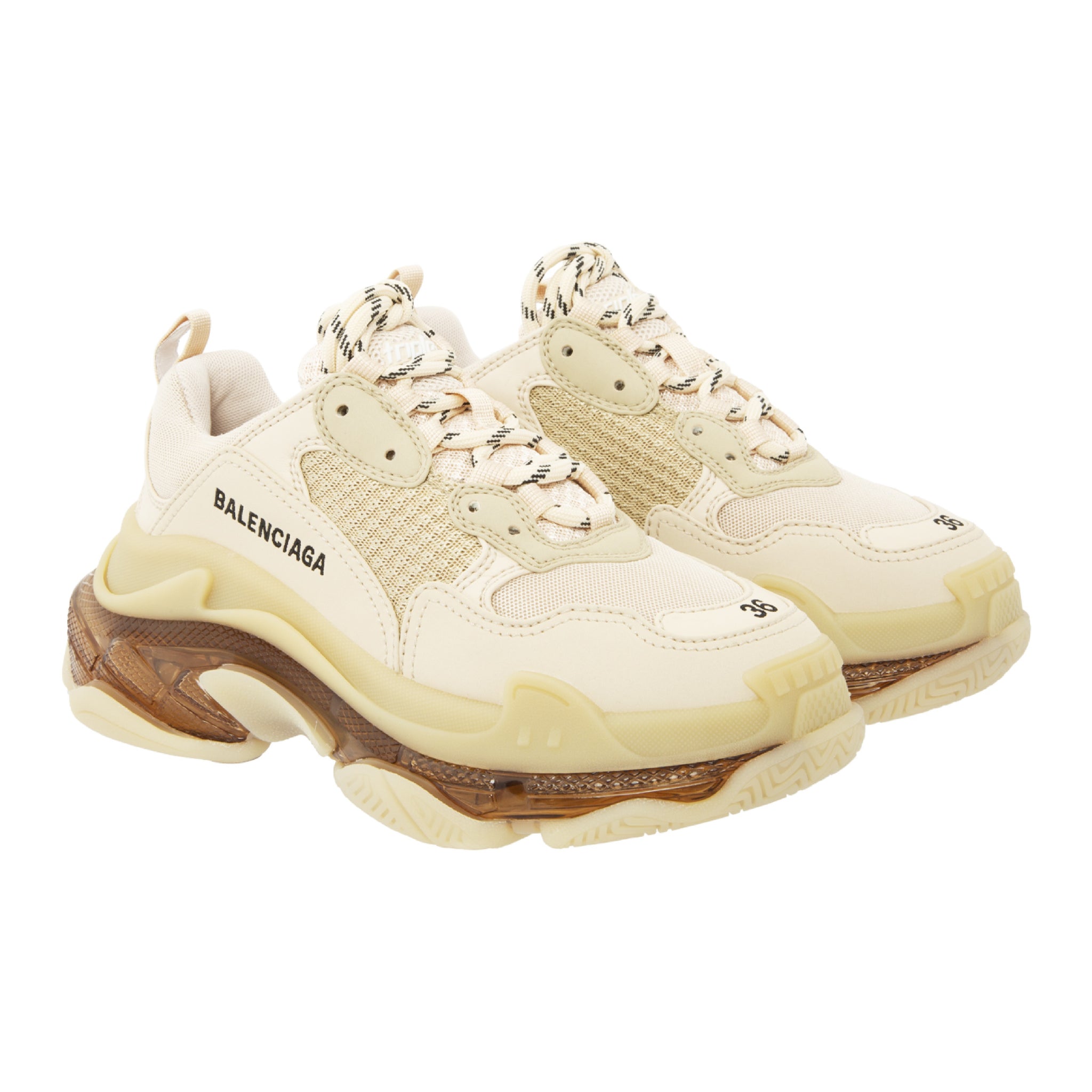 balenciaga triple s neutral