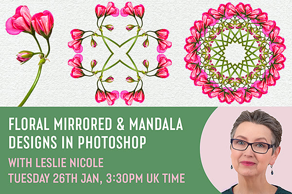 How To Create A 4 Way Mandala In Photoshop With Leslie Nicole