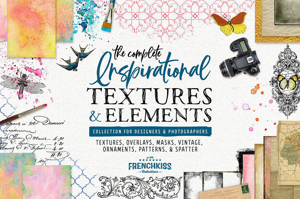 The Complete Inspirational Textures and Elements Collection.