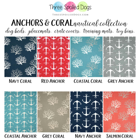 three_spoiled_dogs_anchors_and_coral_nautical_fabric_collection