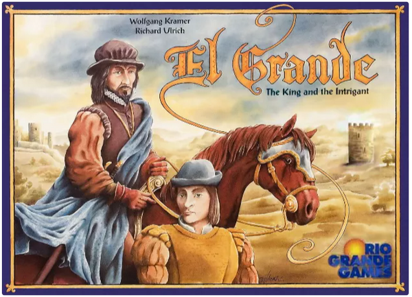 The cover of El Grande the board game by Rio Grande Games