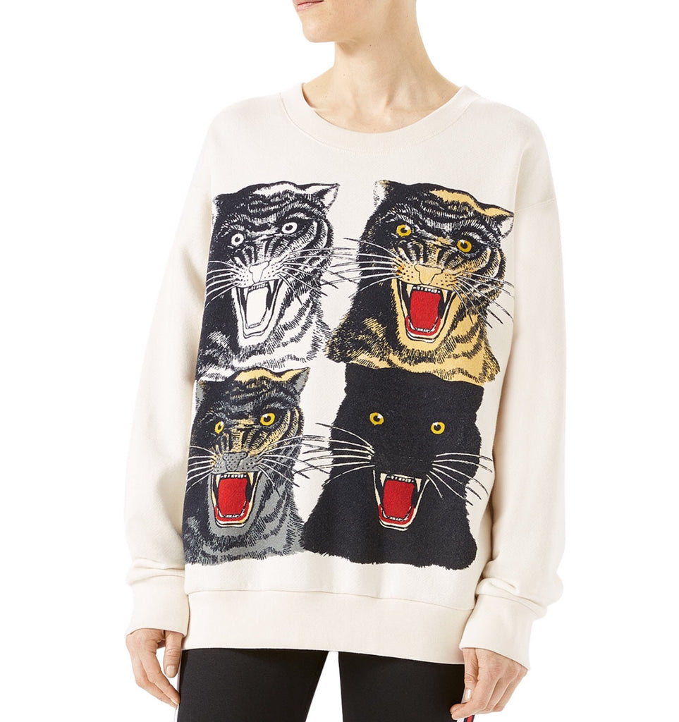 tiger sweatshirt gucci