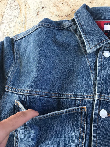 tommy x kith denim jacket